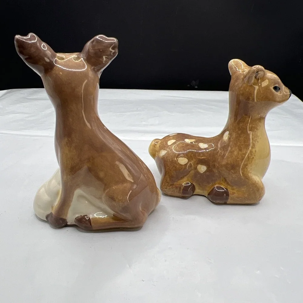 Better Homes & Gardens Ceramic Deer Salt and Pepper Shakers Limited Edition 2014